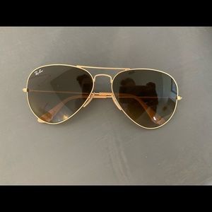 authentic ray-ban women’s aviator sunglasses